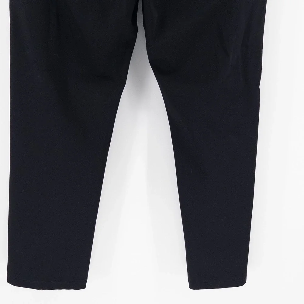 BYLT Mens 33x28 Everyday Pant 2.0 Straight‎ Fit Chino Black Stretch Trousers